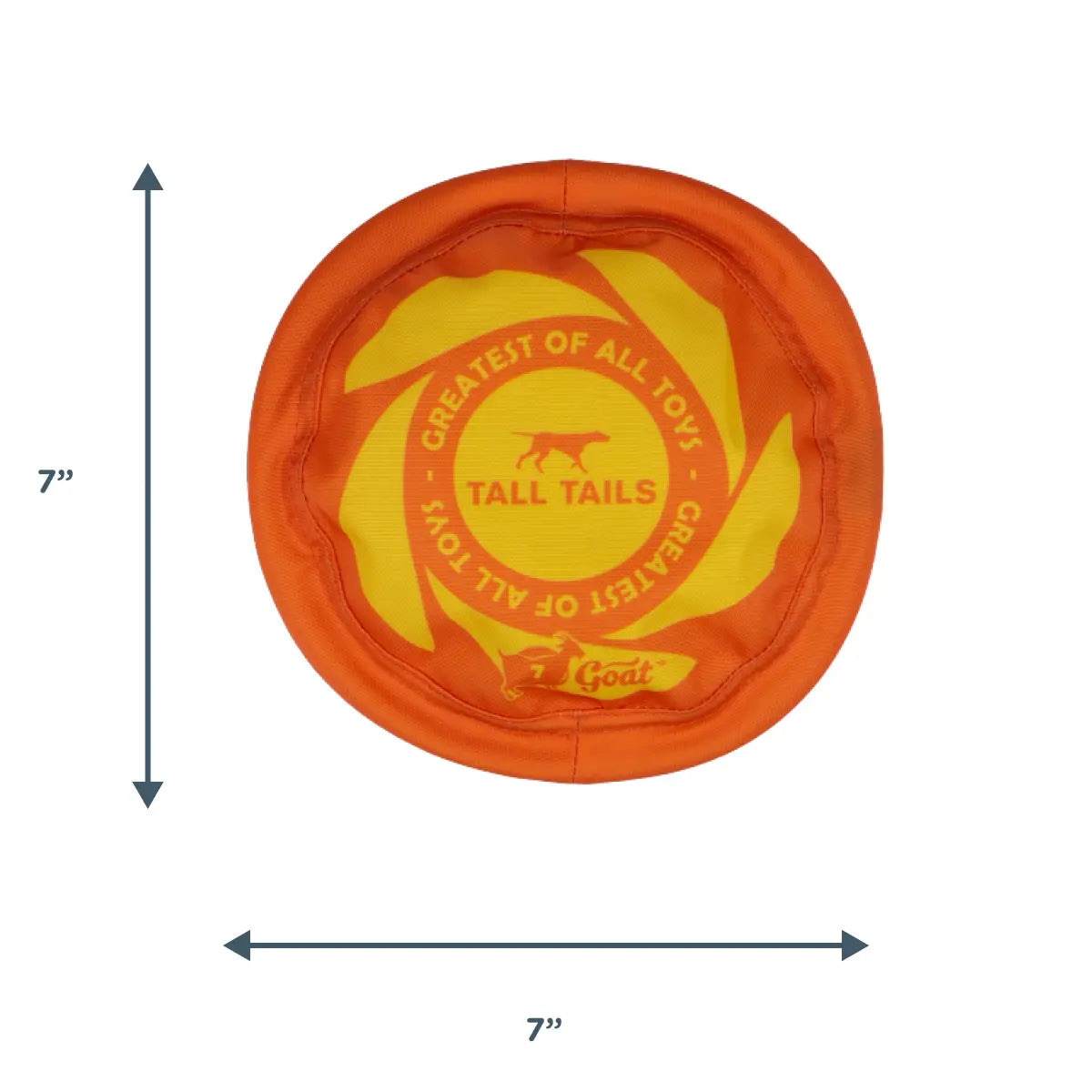 Tall Tails Goat Sport Flyer Disc Dog Toy