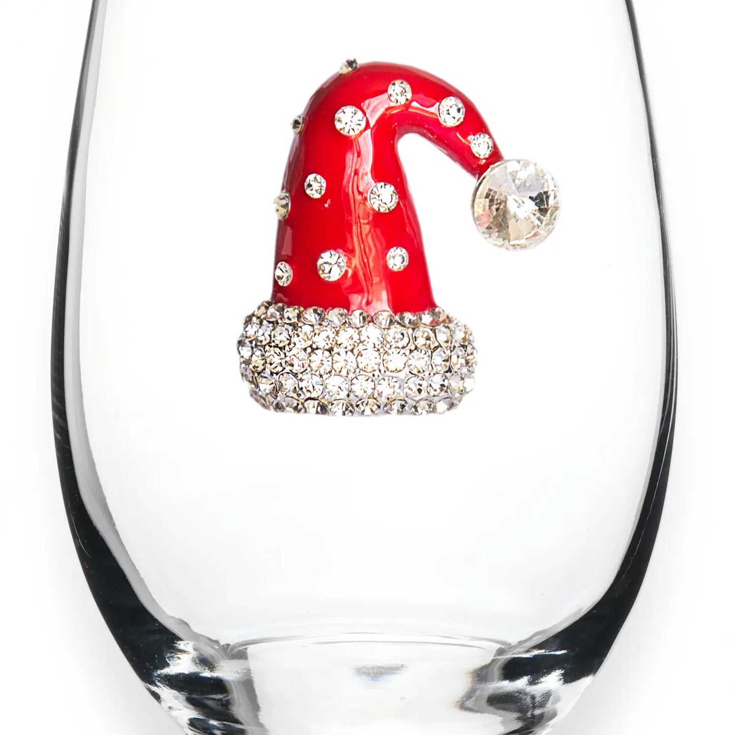 Jeweled Wine Glass (assorted options)