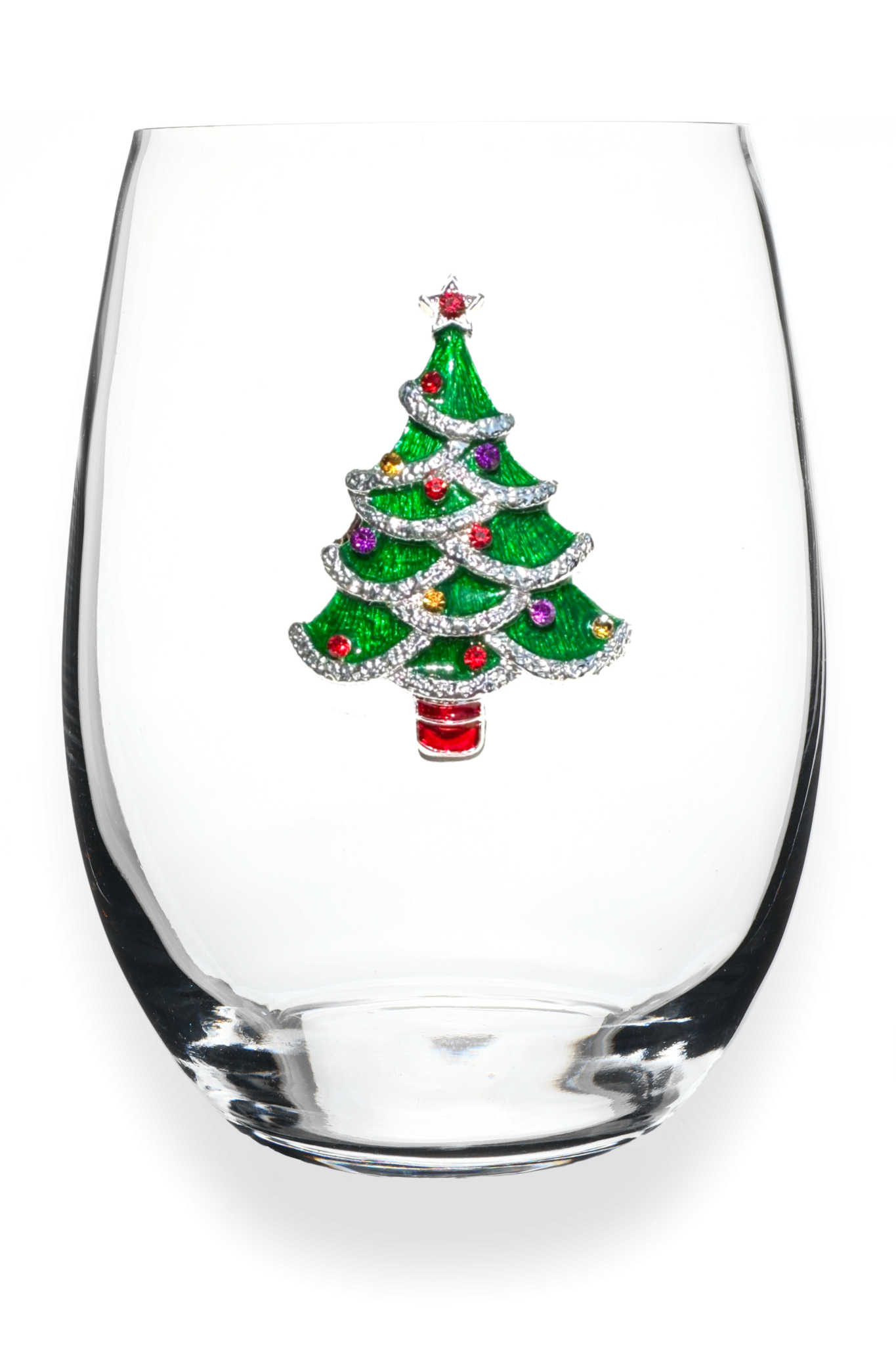 Jeweled Wine Glass (assorted options)