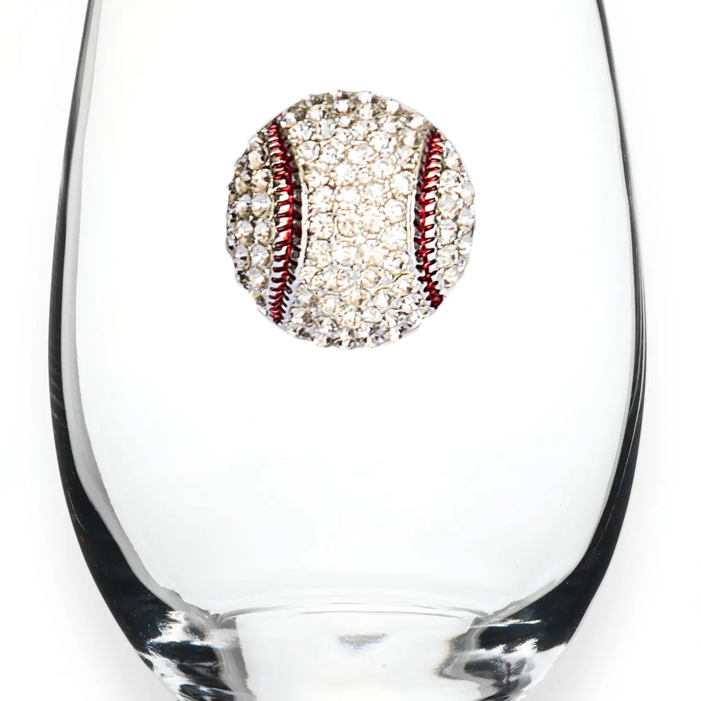 Jeweled Wine Glass (assorted options)