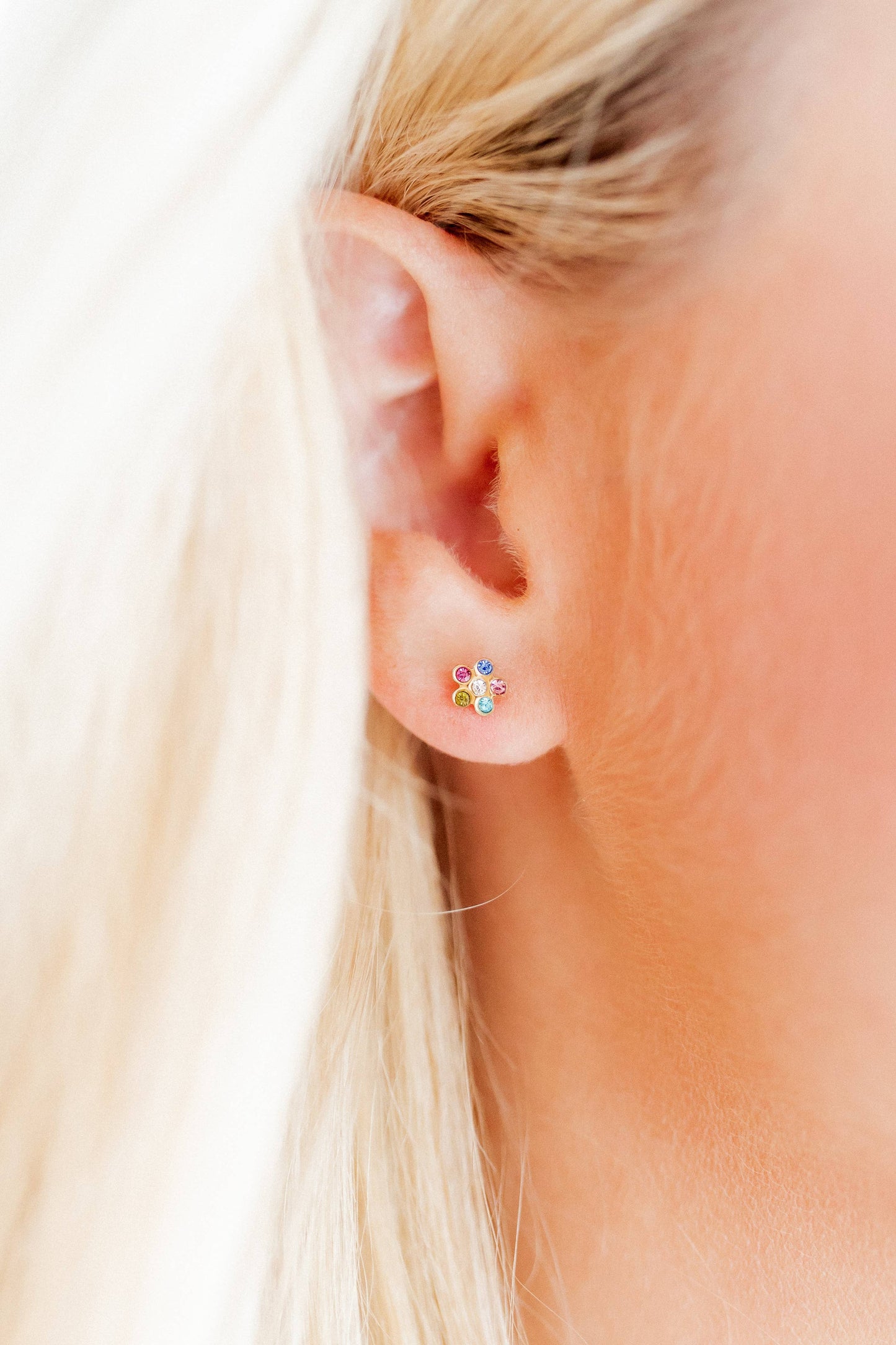 Screwback Stud - Lyla - Multi