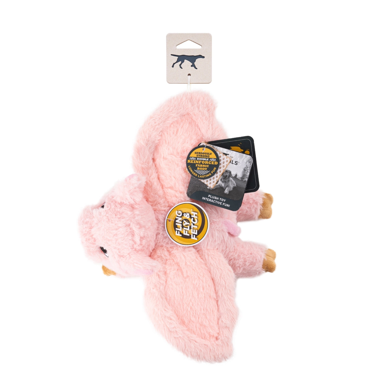 Tall Tails Pig Fling and Fetch Toy