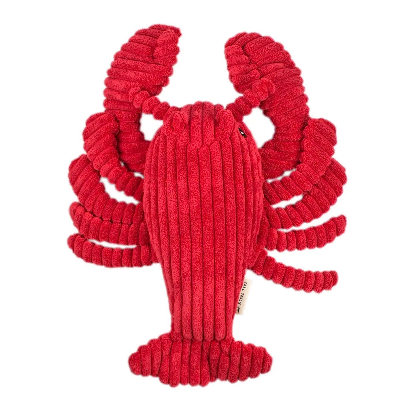 Tall Tails Crunch Plush Lobster Dog Toy