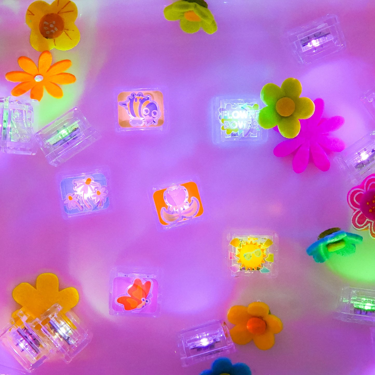 Glo Pals 6-pack Flower Power Cubes