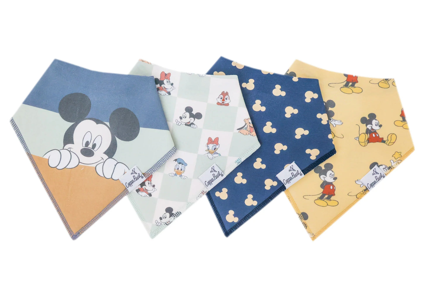 Copper Pearl Bandana Drool Bib Sets (various prints)
