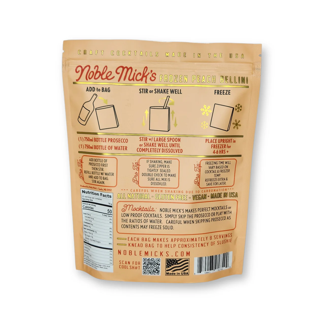 Noble Mick's Frozen Cocktails