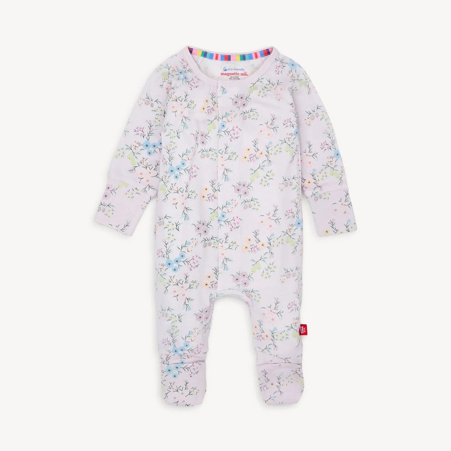 Emily Ruffle Footie- Magnetic Me