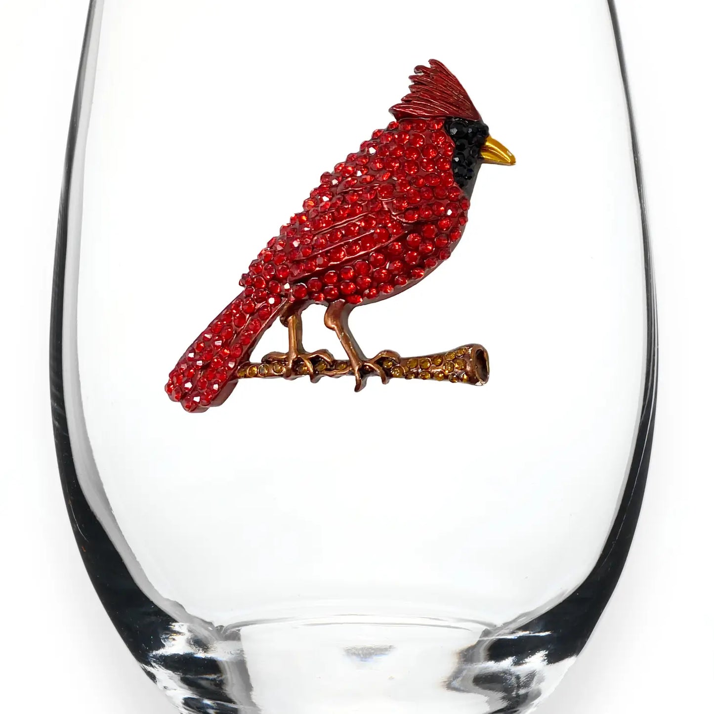 Jeweled Wine Glass (assorted options)