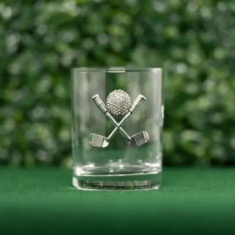 Jeweled Old Fashioned Glass (Assorted varieties)