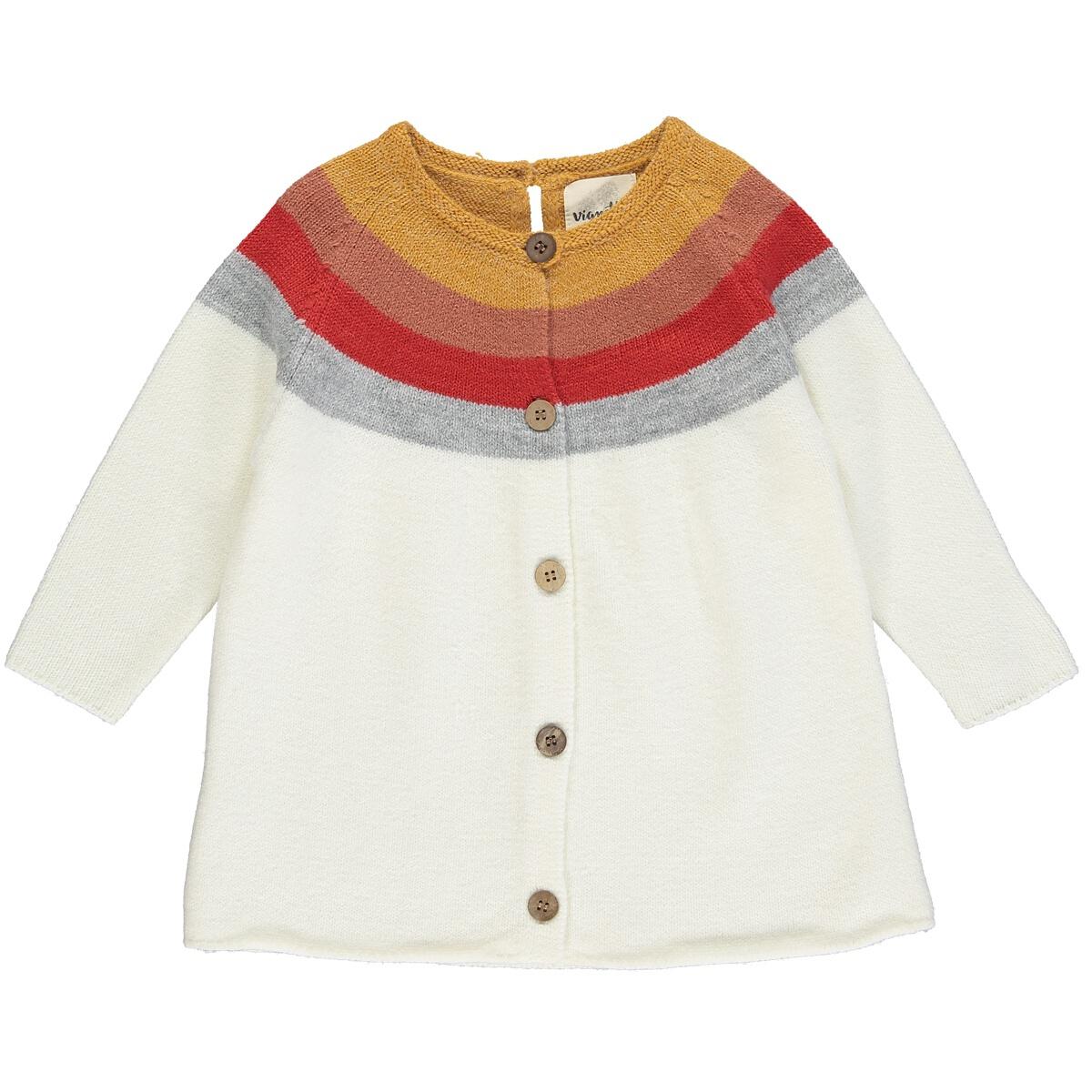 Vignette- Mustard/Ivory Sweater