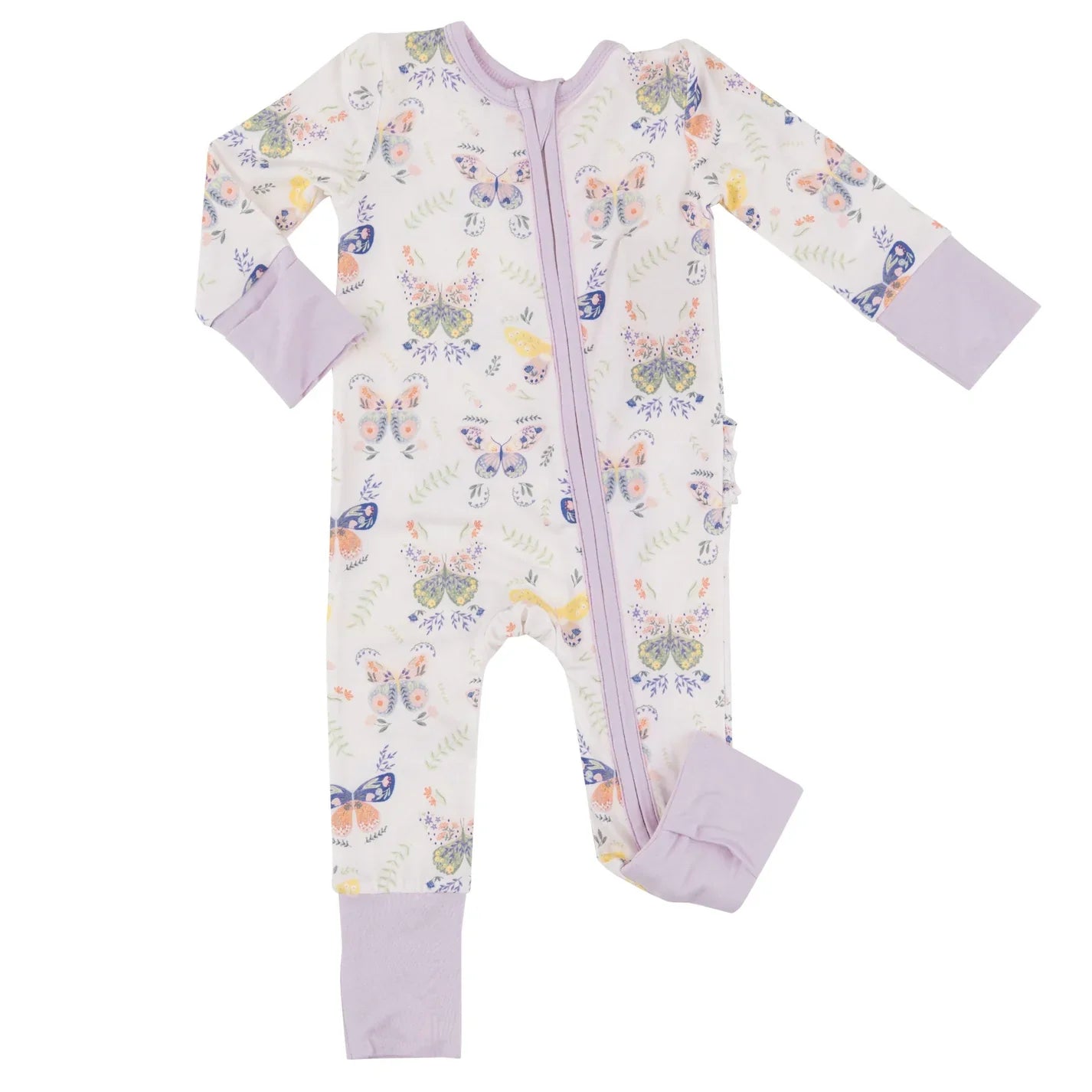 Botany Butterflies- Two Way Convertible Zipper Pajamas