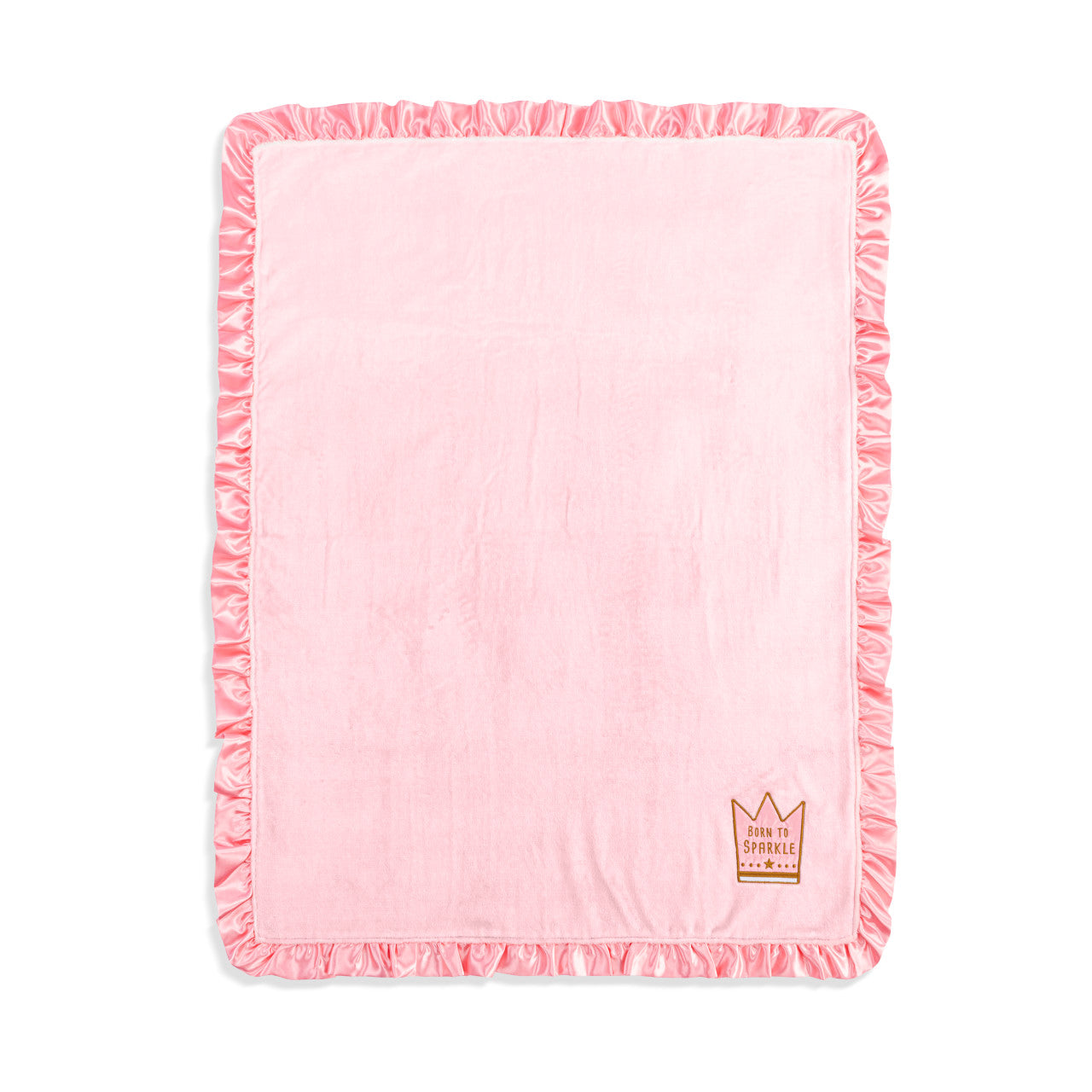 Born to Sparkle Pink Blanket