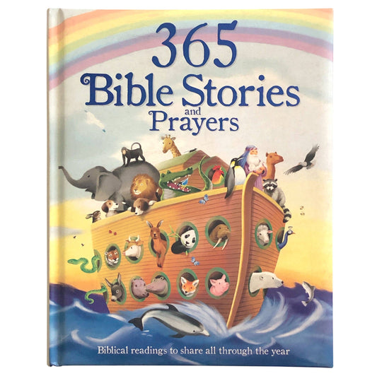 365 Bible Stories and Prayers Religious Keepsake Book