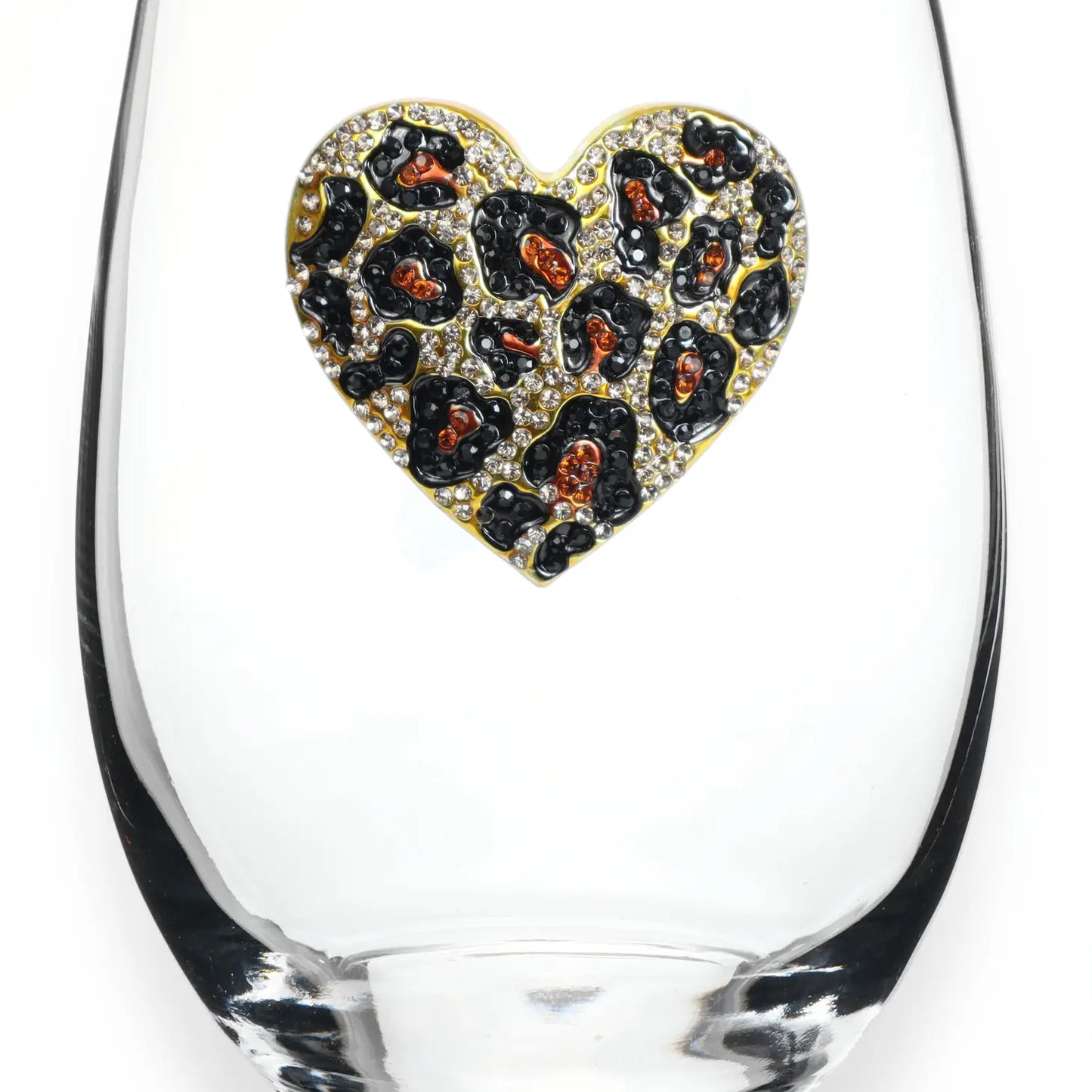 Jeweled Wine Glass