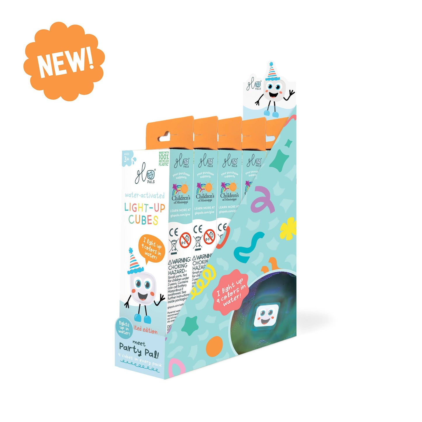 Glo Pals Light-Up Cubes Party Pal (multi-color)