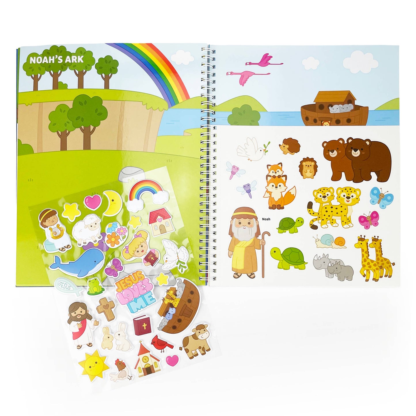 Bible Sticker Jesus Interactive Activity Book
