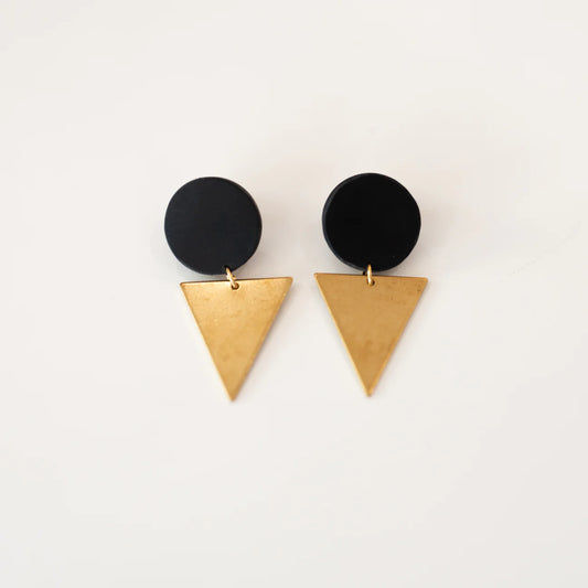 Worthy Co Phoenix Black Earring