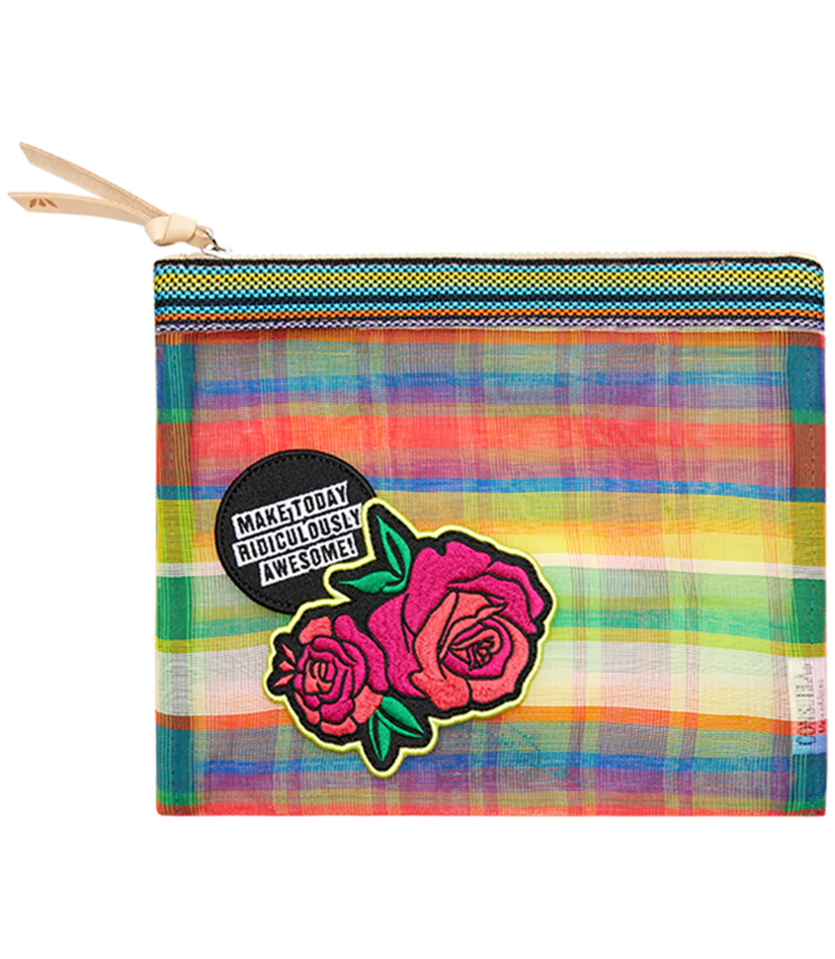 Consuela Mesh Slim Zip Pouch