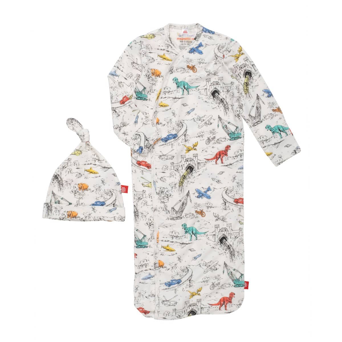 Magnetic Me Sleeper Gown + Hat Set (5-12lb) (various prints)