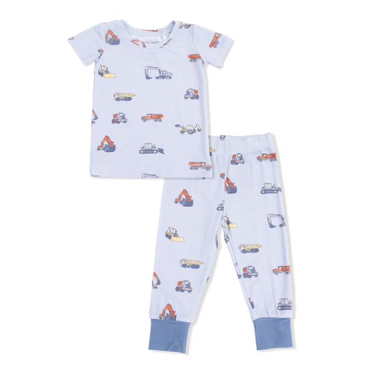 Construction Vehicles- S/S Loungewear Set