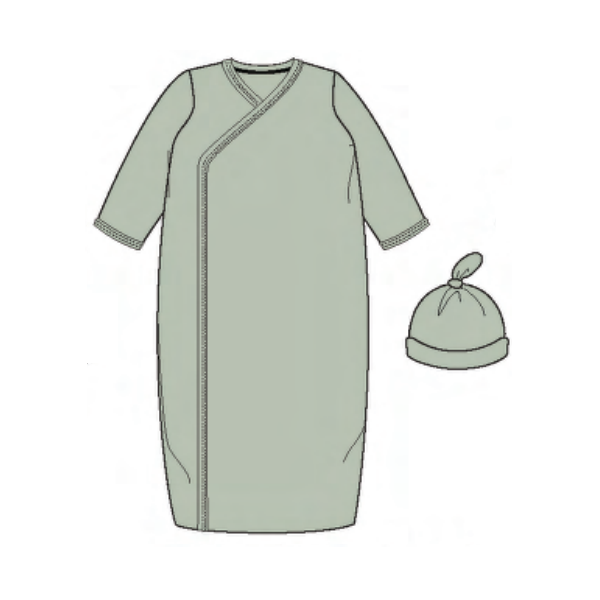 Magnetic Me Sleeper Gown + Hat Set (5-12lb) (various prints)