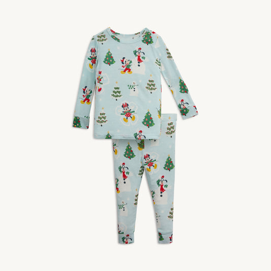 Snow Excited Modal L/S Pajama Set