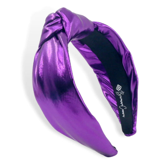 Brianna Cannon Purple Puff Headband