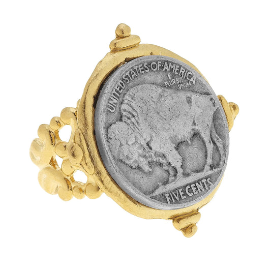 Susan Shaw Nickel Ring