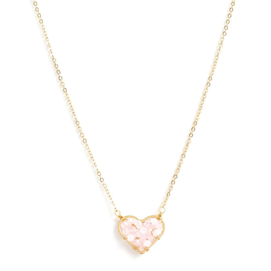 Woven Heart Necklace