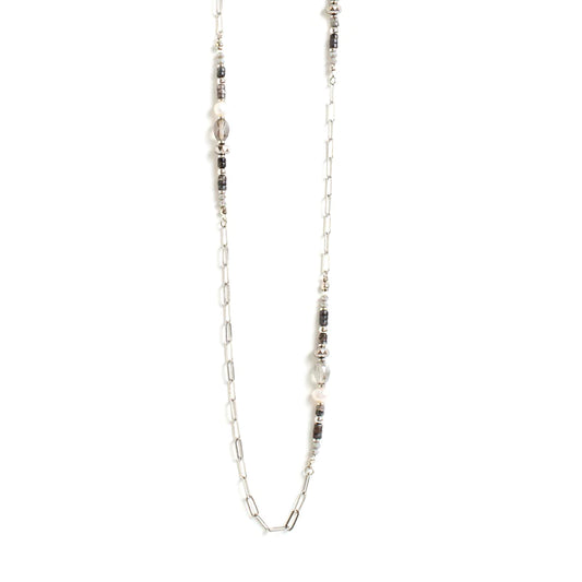 Silver Link Necklace