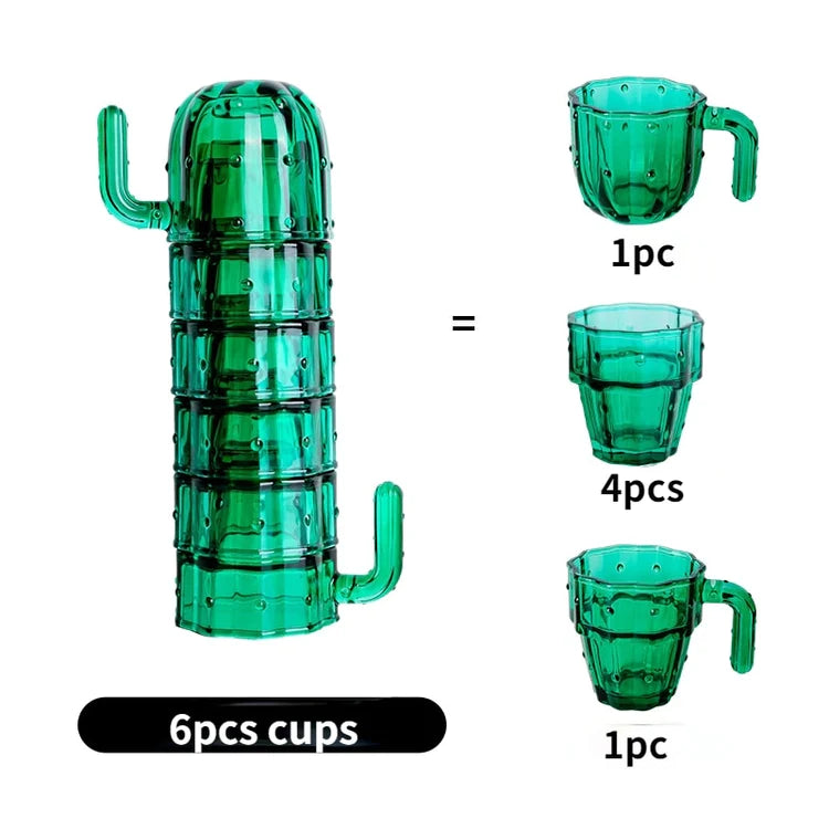 Cactus Glass Set