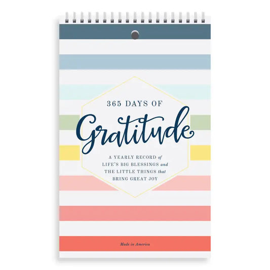 Yearly Gratitude Journal