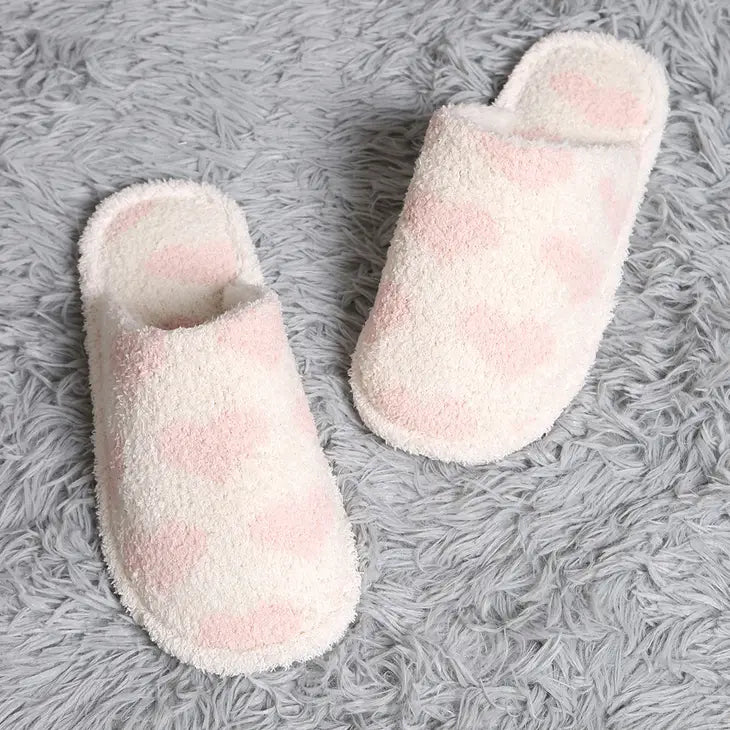 Luxury Heart Slippers