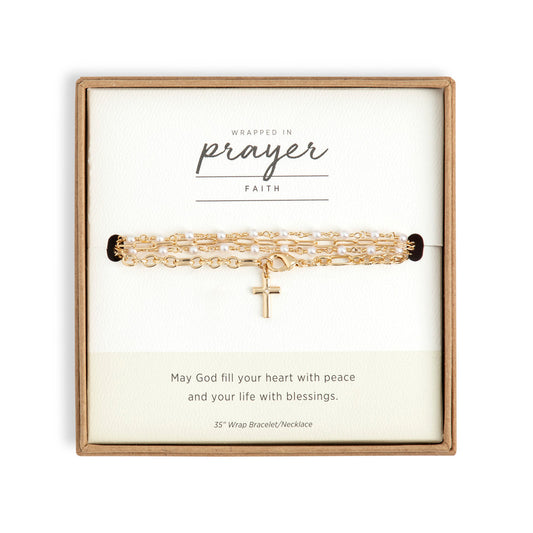 Wrapped in Prayer - Faith Necklace