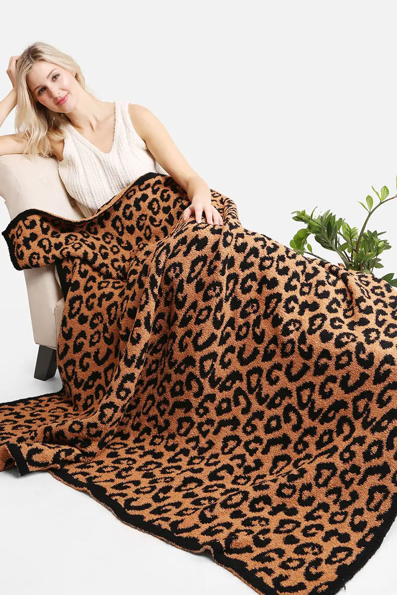 Luxury Soft Leopard Throw (Multiple Styles)