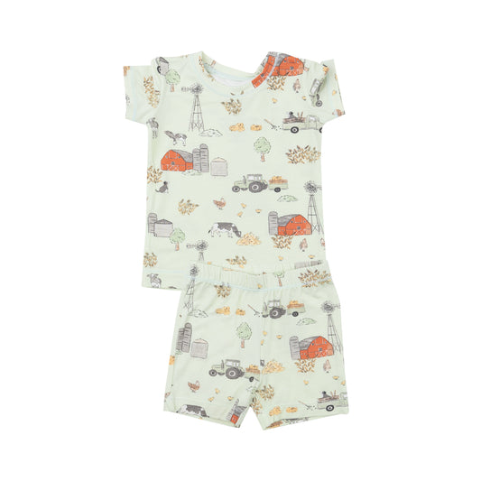 Hay Farmer- Two Piece Short Pajama Set